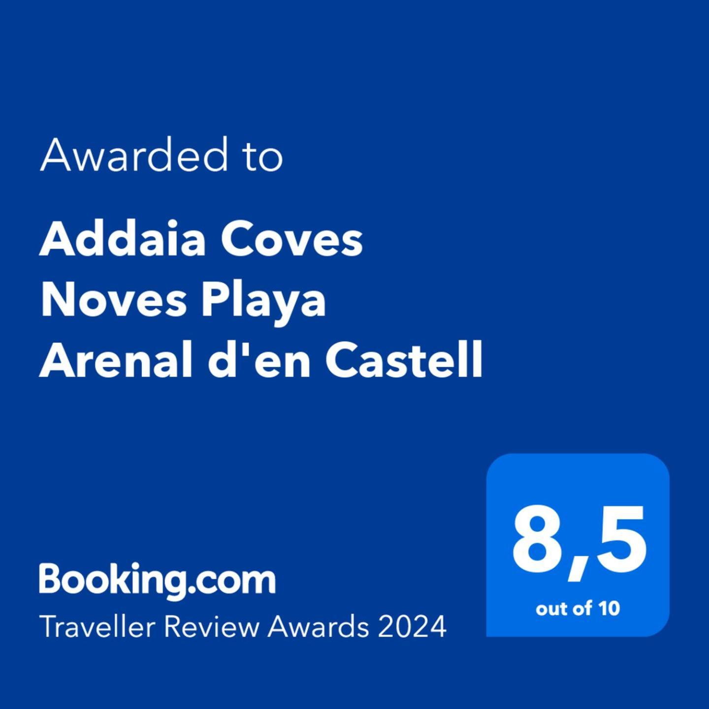 Appartement Addaia Coves Noves Playa Arenal D'En Castell à Es Mercadal Extérieur photo